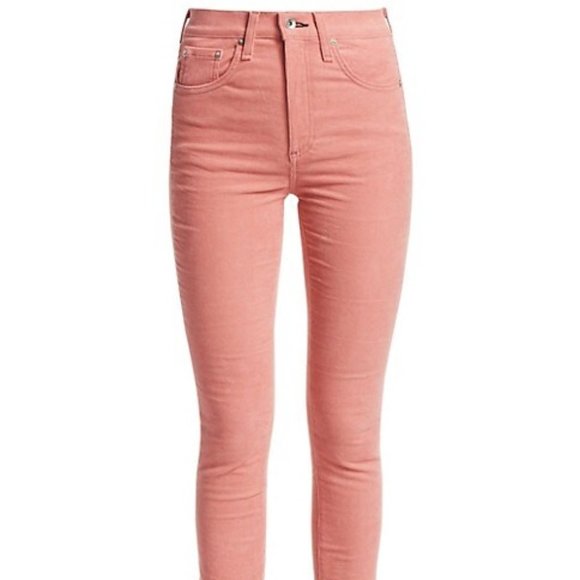 Rag & Bone High Rise Corduroy Skinny Jeans - Picture 2 of 8